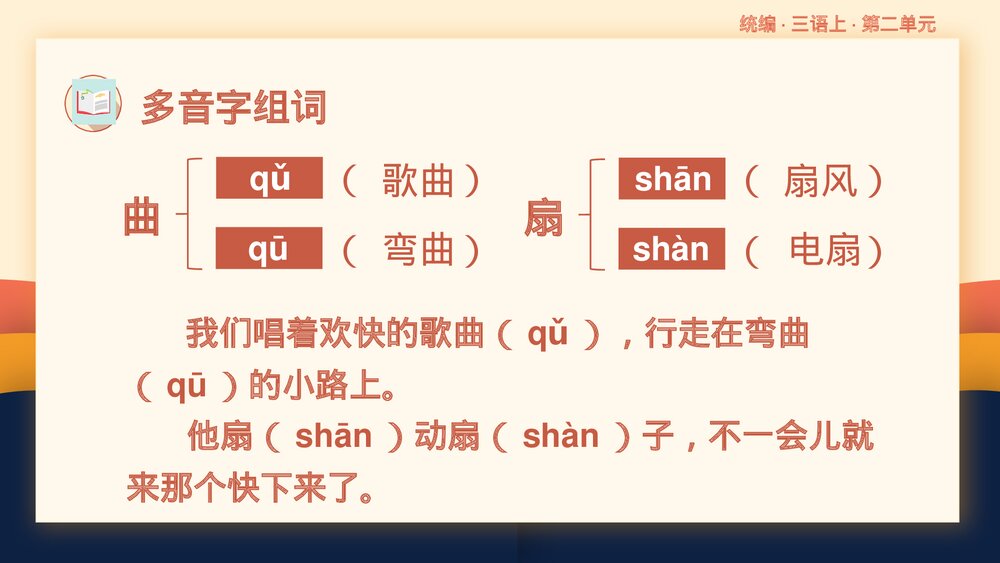 统编版小学语文三年级语文上册第二单元复习课件PPT下载6