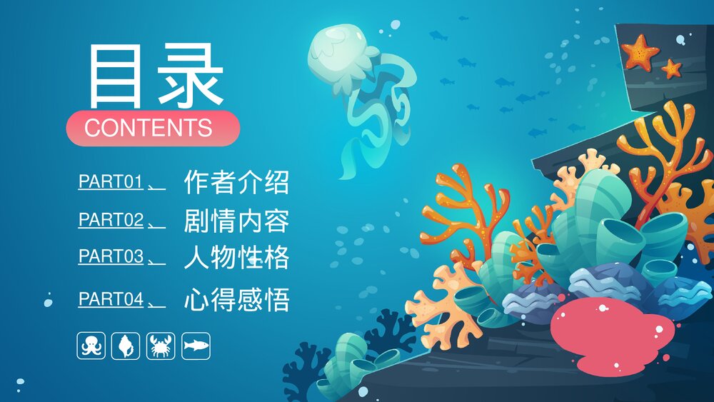 名著导读《海底两万里》读书分享会·小说解读PPT课件3