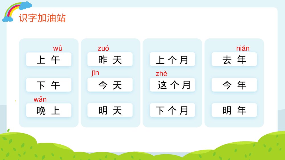 人教部编版·一年级·语文·上册《语文天地五》PPT课件2