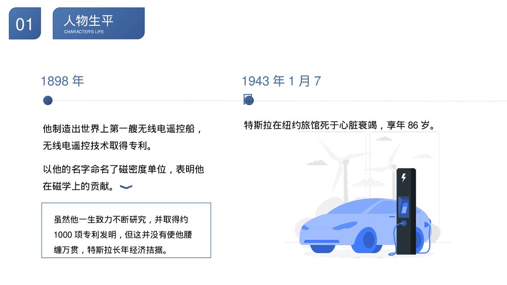 尼古拉·特斯拉世界人物生平名人介绍PPT课件5