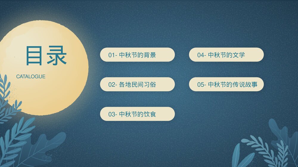 中小学生中秋节传统习俗介绍主题班会PPT课件2