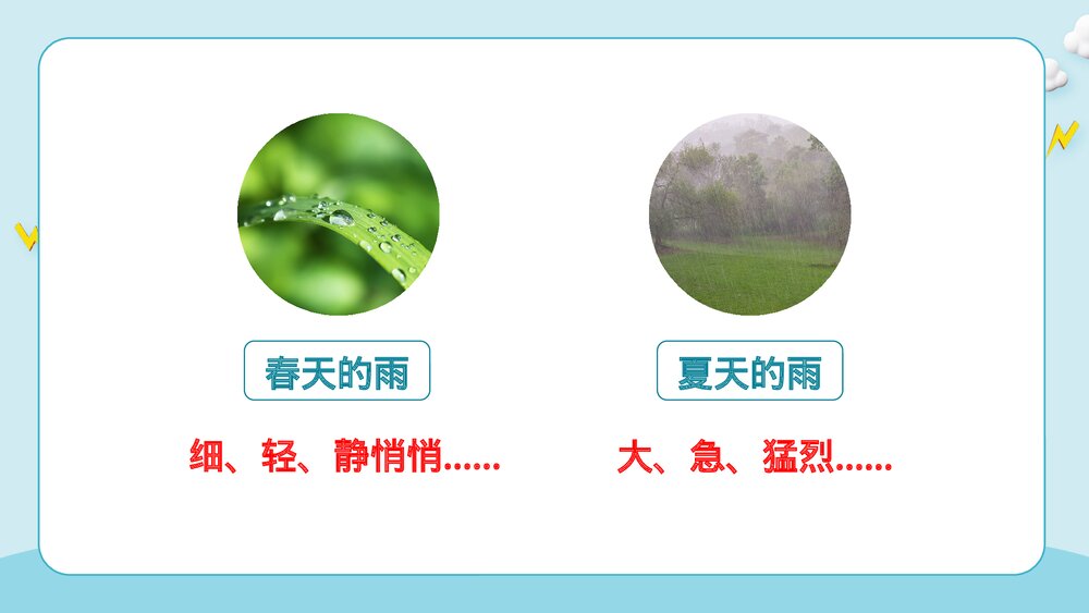 统编版·一年级语文上册第六单元课文8《雨点儿》教师公开课PPT课件4