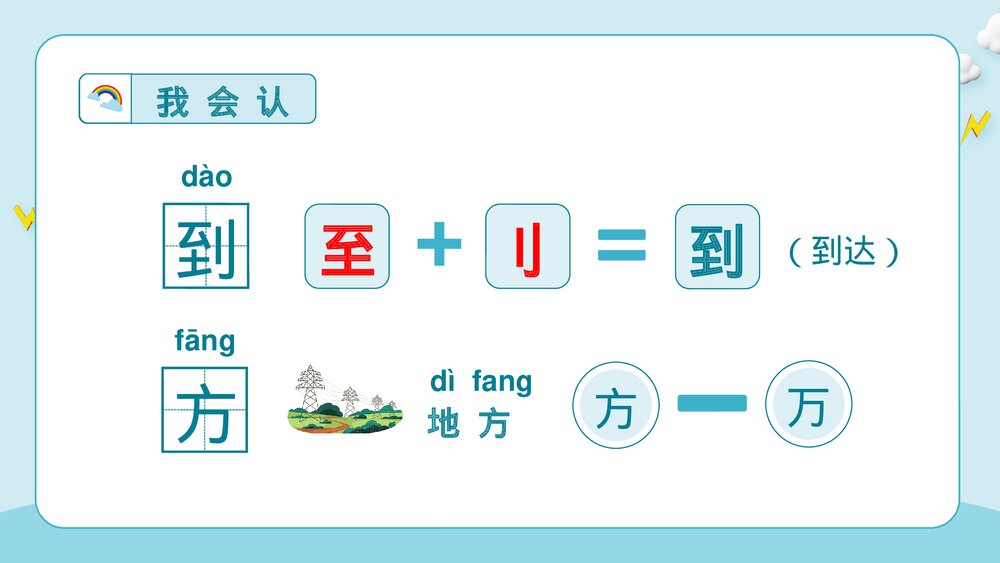 统编版·一年级语文上册第六单元课文8《雨点儿》教师公开课PPT课件9