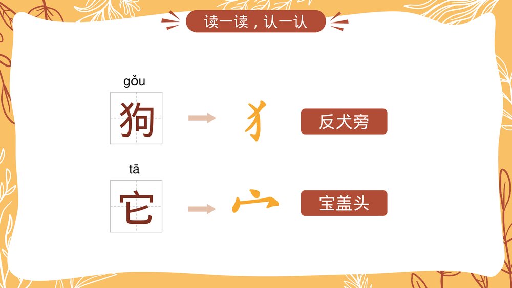 人教部编版一年级语文上册课文二第5课《影子》教师公开课PPT课件6