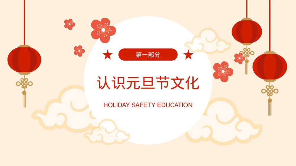 元旦假期安全教育宣传主题班会PPT课件下载3