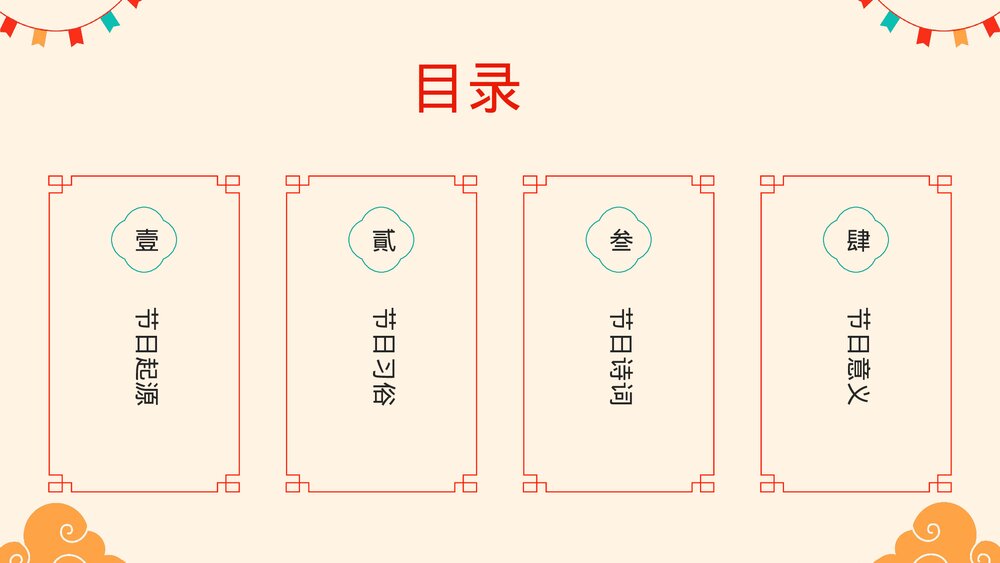 中国传统节日元宵节介绍PPT课件下载2