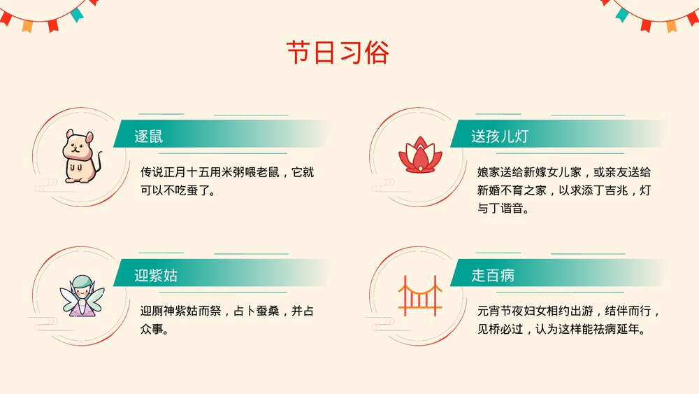 中国传统节日元宵节介绍PPT课件下载10