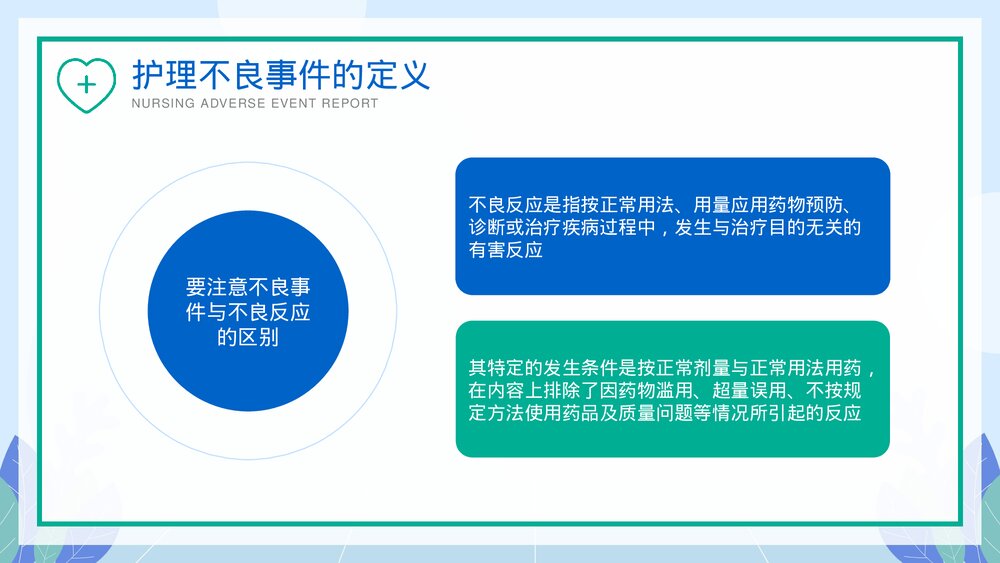 医院护理不良事件报告制度教育培训PPT课件下载5