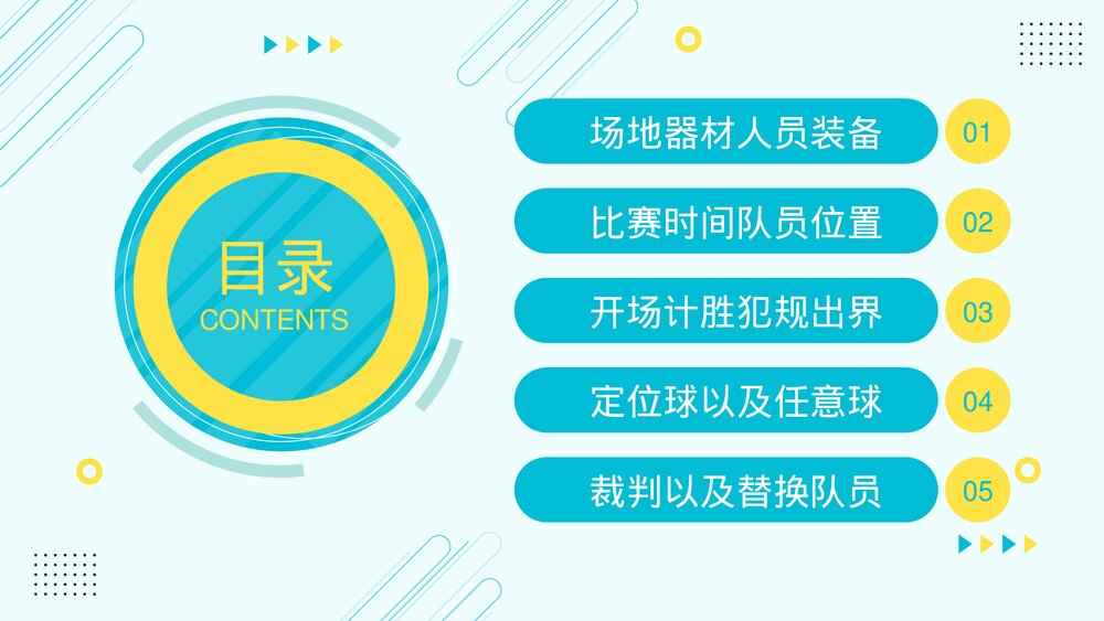 足球比赛规则讲解PPT课件(含内容)2