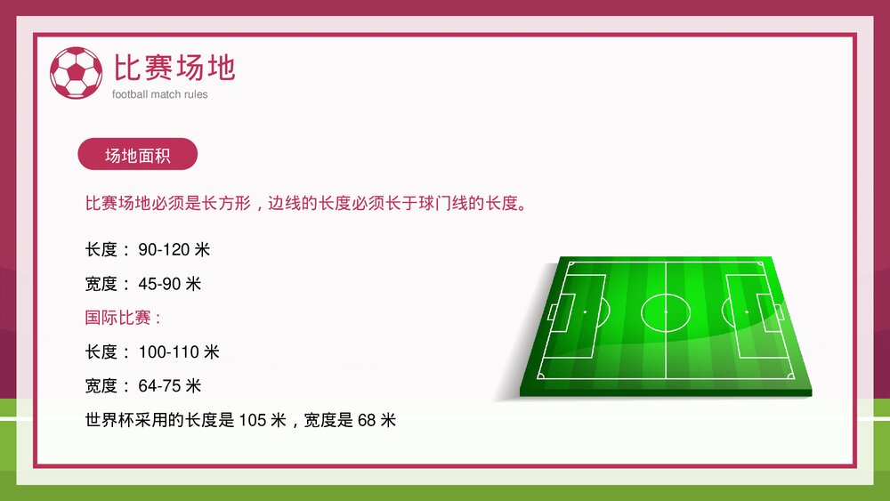 足球比赛规则知识科普讲解PPT课件下载4