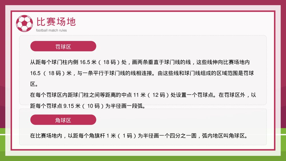 足球比赛规则知识科普讲解PPT课件下载7