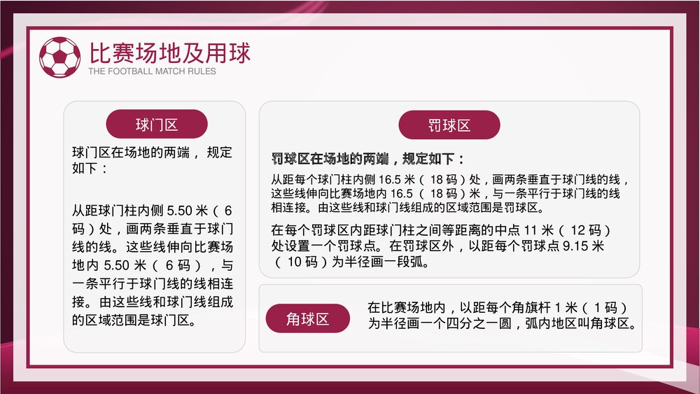 足球比赛规则讲解PPT课件下载5