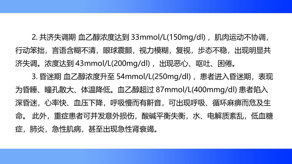 酒精中毒分期护理PPT课件下载10