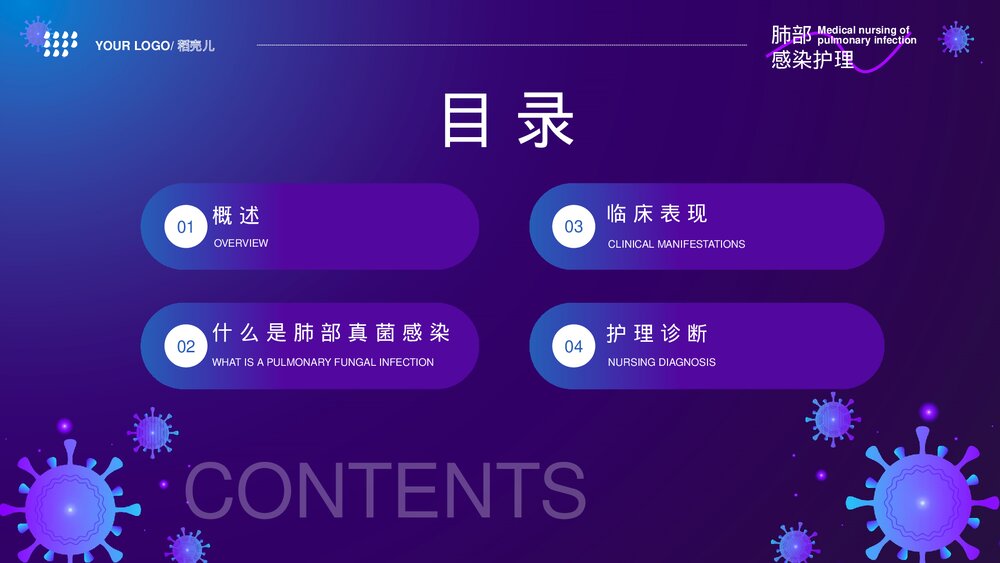 肺部感染医学护理知识普及PPT课件下载(含内容)2