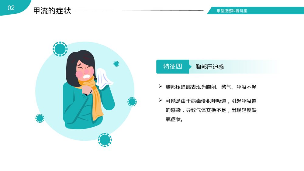 甲型流感病毒感冒医疗医学知识科普讲座PPT课件10
