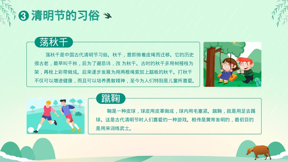 清明追思文明祭祀清明节主题班会PPT课件下载9
