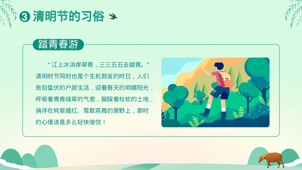 清明追思文明祭祀清明节主题班会PPT课件下载10