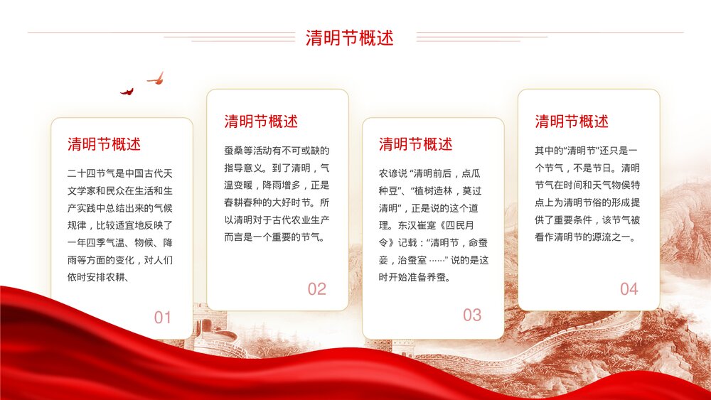 (清明扫墓 缅怀先烈 继承革命优良传统》爱国专题PPT课件6