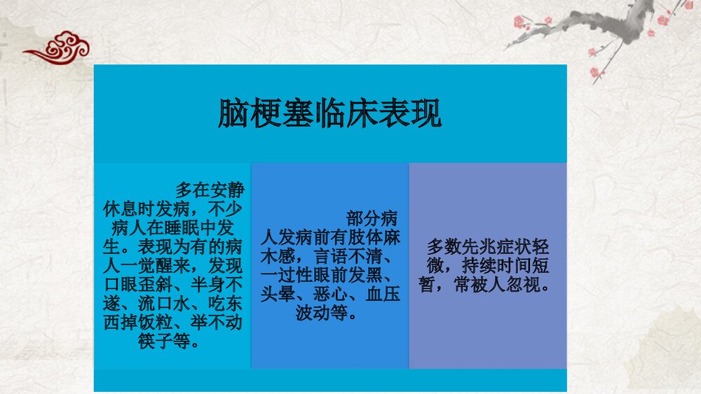脑梗塞中医护理查房PPT课件9