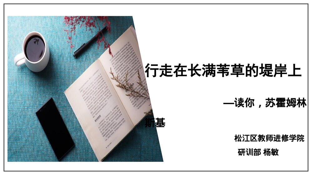 《行走在长满苇草的堤岸上》读你-苏霍姆林斯基松江区教师进修学院PPT课件1