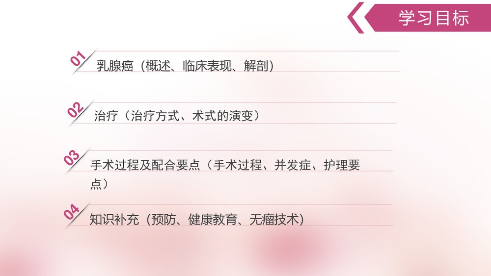 乳腺癌手术的护理配合PPT课件下载2