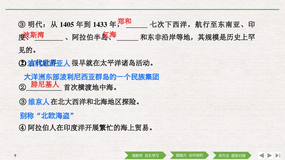 历史·部编版·经济与社会生活(选择性必修2)-20-21版:第12课 水陆交通的变迁PPT 第五单元9
