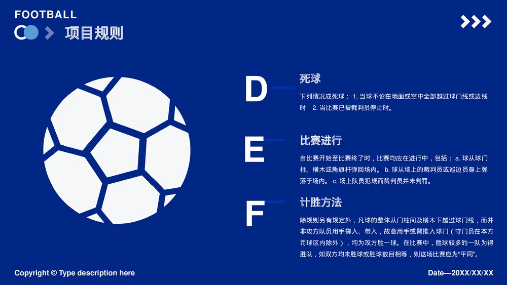 足球运动项目赛事介绍教育PPT课件9