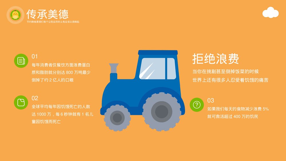 节约粮食塑美德教育主题PPT课件下载(带内容)9