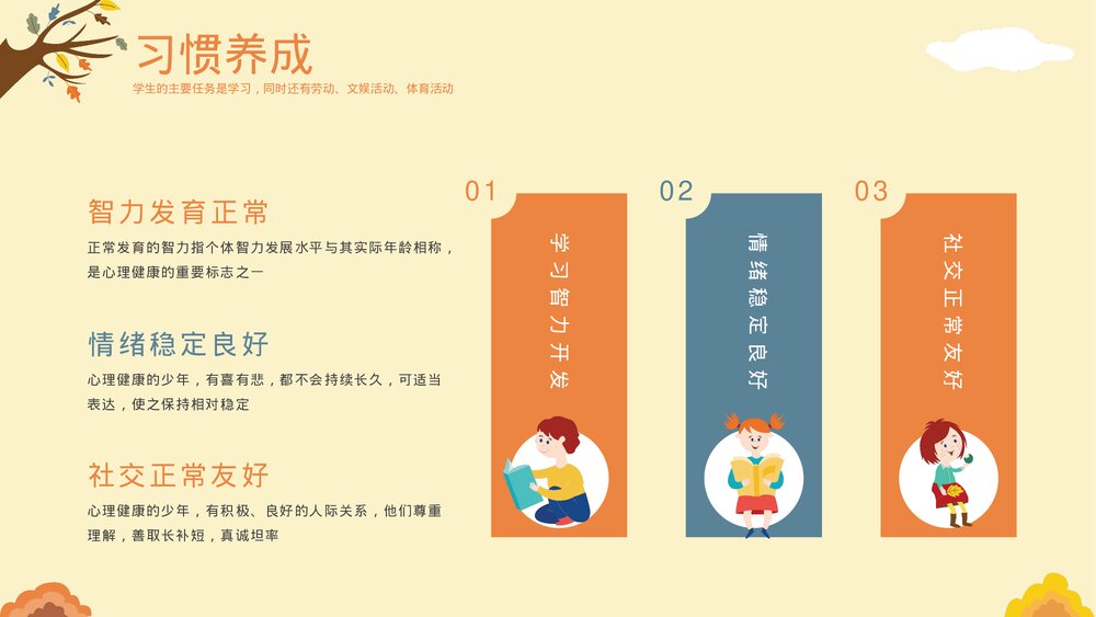 儿童青少年学习习惯养成PPT课件下载(带内容)6