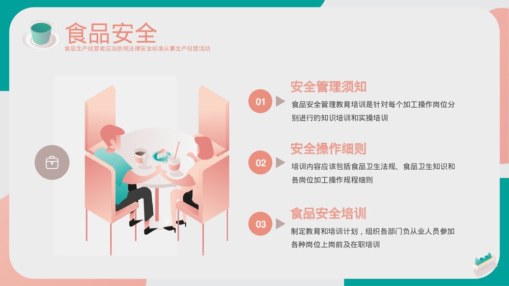 关注食品安全教育培训PPT课件下载(共20页·带内容)5