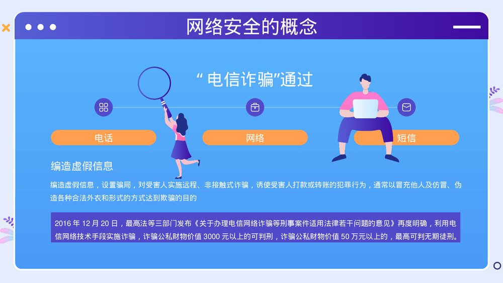 杜绝不良行为维护网络安全PPT课件下载(共20页·带内容)4