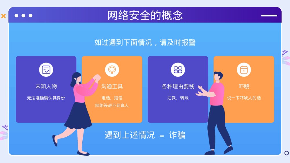 杜绝不良行为维护网络安全PPT课件下载(共20页·带内容)5