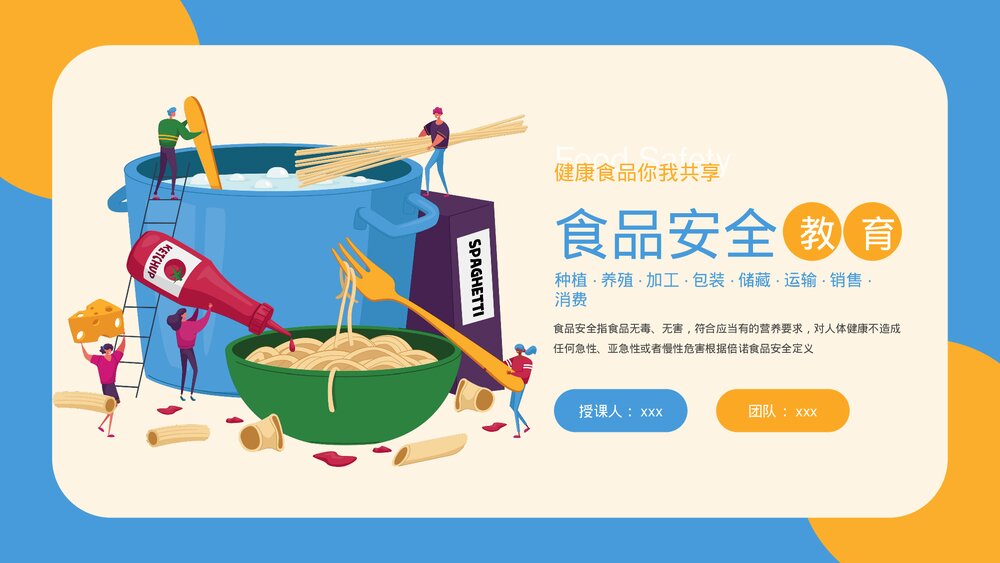 食品安全管理知识教育PPT课件下载(共20页·带内容)1
