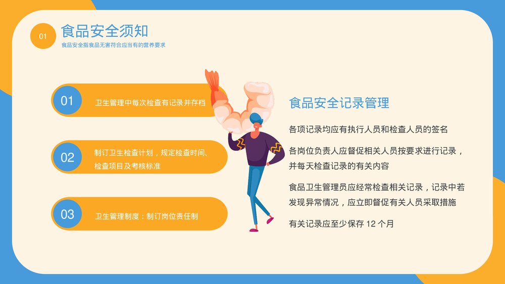 食品安全管理知识教育PPT课件下载(共20页·带内容)4
