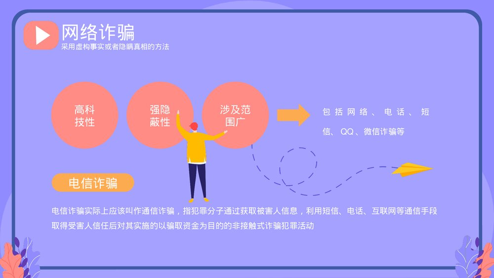《关注安全预防诈骗》网络安全主题教育PPT课件下载(共20页·带内容)4