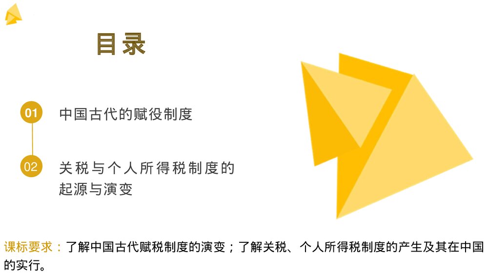 高二历史·选必1第16课《中国赋税制度的演变》教学PPT课件2