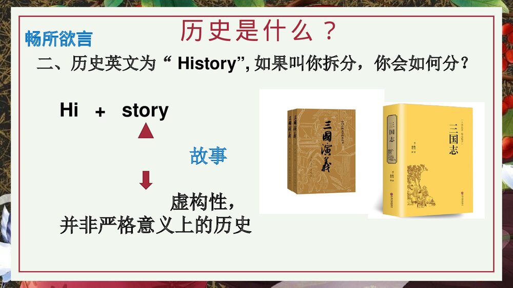 部编版七年级历史上册《走进初中历史课堂》导言课教学PPT课件7