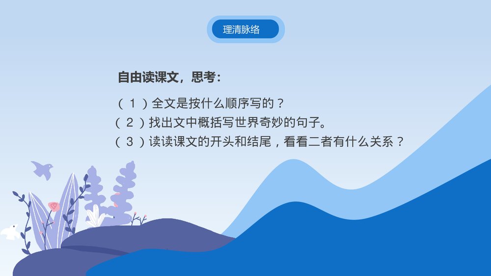 部编版小学语文三年级下册《我们奇妙的世界》教育教学PPT课件7