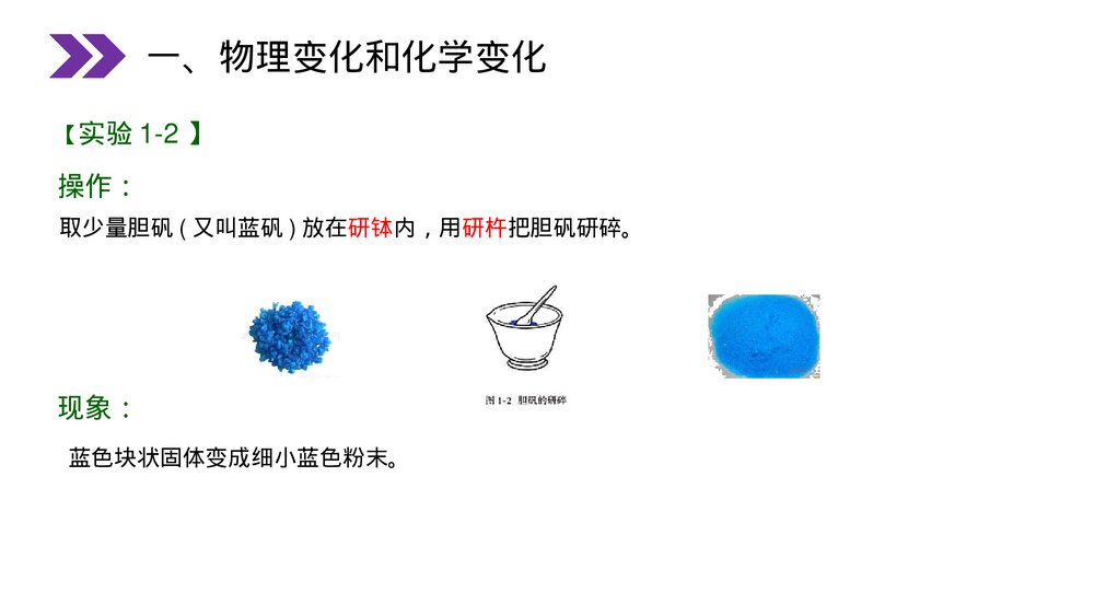 人教版初中化学九年级上册《物质的变化和性质》PPT课件(第1.1课时)8