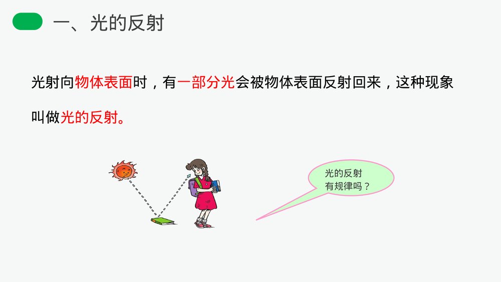 人教版八年级物理上册《光的反射》教学PPT课件5