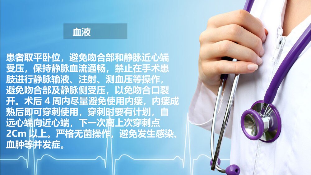 AVF术后护理PPT课件(带内容·可编辑修改)3