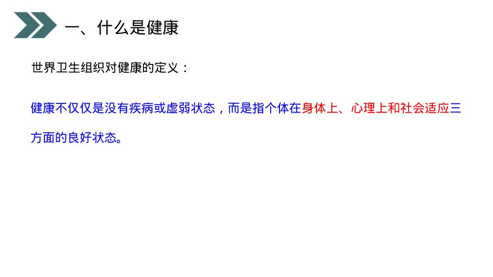 人教版初中生物八年级下册《评价自己的健康状况》PPT课件9
