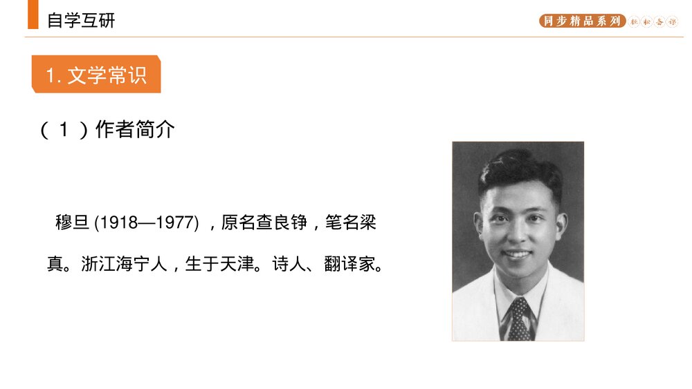 人教版九年级语文上册《我看》PPT课件3