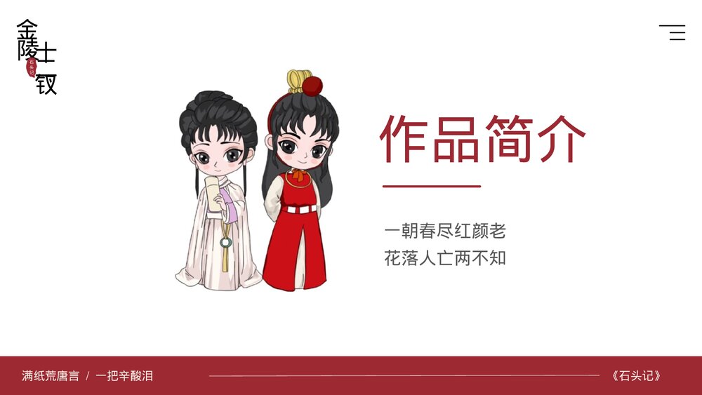 中国古典四大名著之一《红楼梦》导读读后感PPT课件(共15页)3