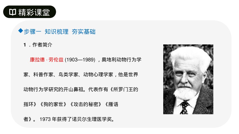 人教版七年级语文上册《动物笑谈》PPT课件3