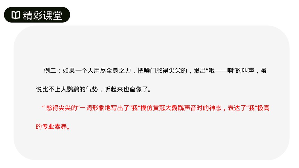 人教版七年级语文上册《动物笑谈》PPT课件10
