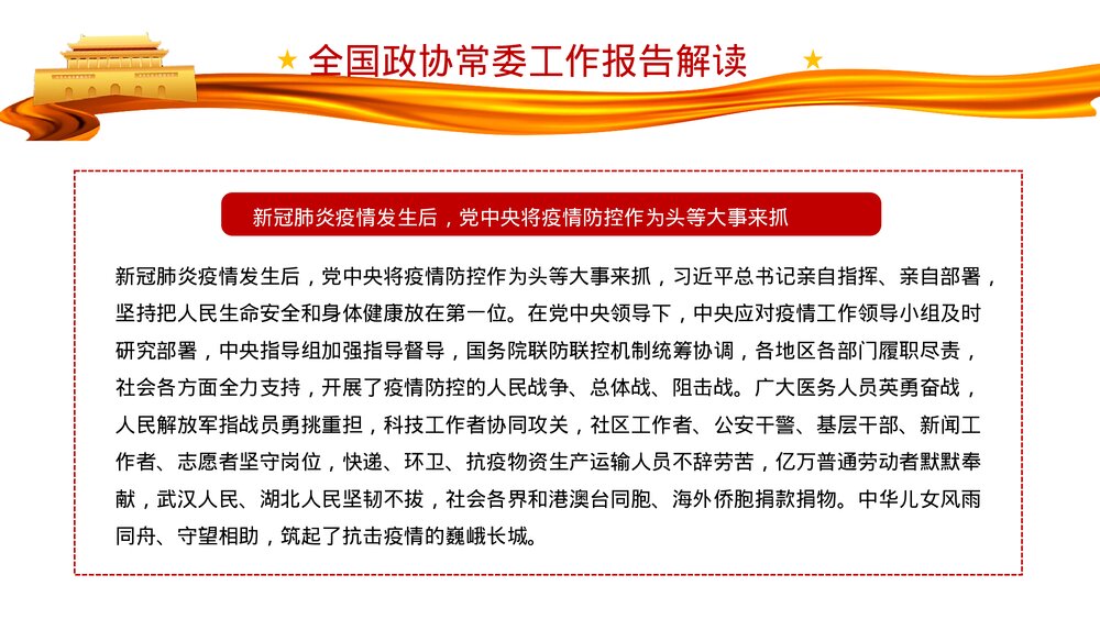 聚焦全国两会热点专题学习心得体会分享PPT课件下载5
