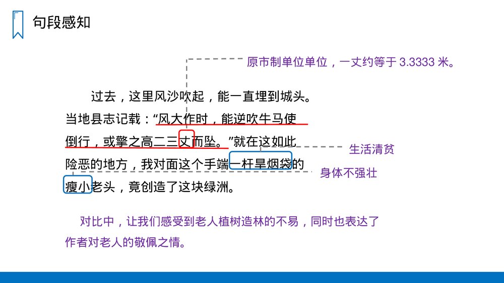 人教版六年级语文上册《青山不老》PPT课件7
