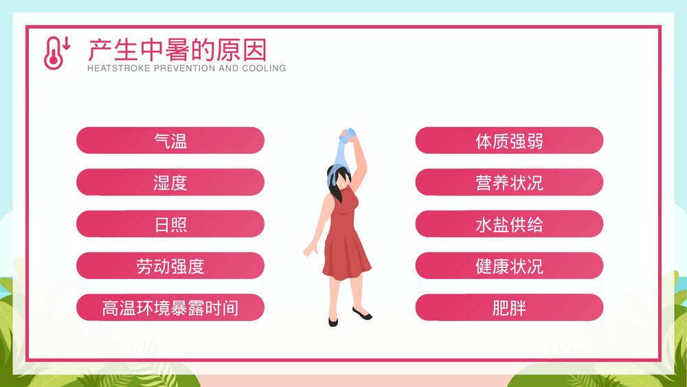 夏季防暑降温安全教育宣传PPT课件下载(共26页·可编辑修改)5