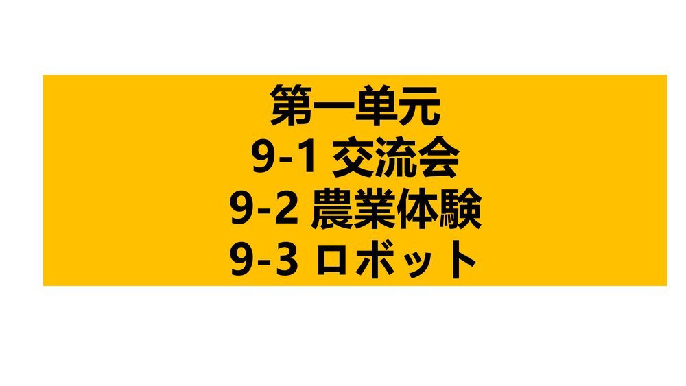 人教版日语九年级 第一单元 复习PPT课件2